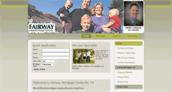 Desktop Screenshot of clarksvillemortgage.com